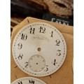 New old stock pocket watch/trench watch dials 39mm