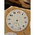 New old stock pocket watch/trench watch dials 29mm