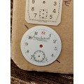 New old stock pocket watch/trench watch dials 25mm