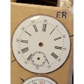 New old stock pocket watch/trench watch dials 37mm