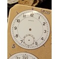 New old stock pocket watch/trench watch dials 43mm