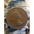 South Africa 1 penny 1957