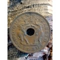 Rhodesia and Nyasaland one penny 1961