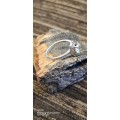 Sterling Silver ladies ring Size O NO BOX!