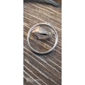 Bangle 14mm wide marked 925 made in italy indisde diameter 70mm