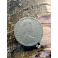Rhodesia sixpence 5 cents 1964