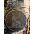 Old penny 1874