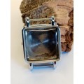 Square new old stock watch cases 26mm crystal intact
