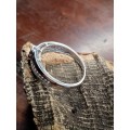 Sterling silver ladies ring Size: Q