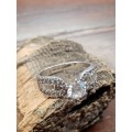 Sterling silver ladies ring Size: R