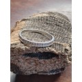 Sterling silver ladies ring Size: R