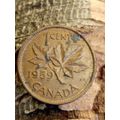 One Cent 1959 Canada