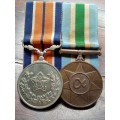 South Africa Border wall medals