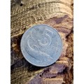5 1953 Italiana coin