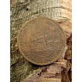 South Africa 1929 1/2 penny