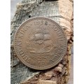 South Africa One penny 1958