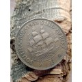 South Africa One Penny 1933