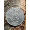 South Africa 50 Cents 1985