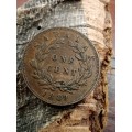 Sarawak One cent 1889