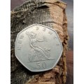 United Kingdom 50 New  Pence 1969