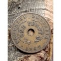 Southern Rhodesia One Penny 1944