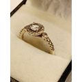 Sterling silver ladies ring Size M