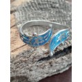 Ladies ring sterling silver