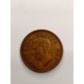 South Africa 1 Penny 1949