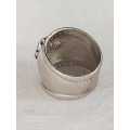Sterling silver ladies ring Size: T