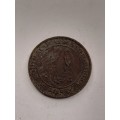 South Africa 1/4 penny 1945