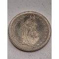 Switzerland 1/2 franc 1975