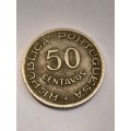 Angola 1950 50 centavos