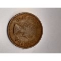South Africa 1/4 penny 1958