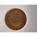 South Africa 1/4 penny 1958