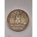 Italy 5 lire 1927