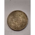 Indian - British 1/4 rupee 1943