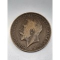 United Kingdom half penny 1911