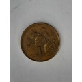 South Africa 1 cent 1985
