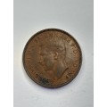 Australia half penny 1942