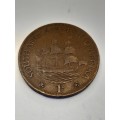 South Africa 1 Penny 1934