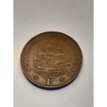 South Africa 1 Penny 1945