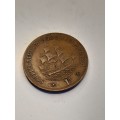 South Africa 1 Penny 1950