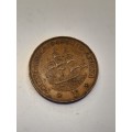 South Africa 1 Penny 1948
