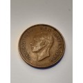 South Africa 1/2 penny 1942