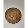 South Africa 1/2 penny 1944