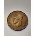 South Africa 1/2 penny 1946