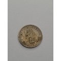 Rhodesia and Nyasaland 1964 three pence