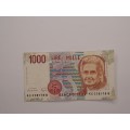 1000 Lire Montessori 1990