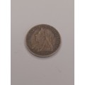 United Kingdom three pence 1901