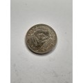 South Africa three pence 1953